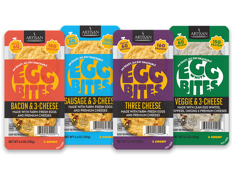 Omelet Cups packaging